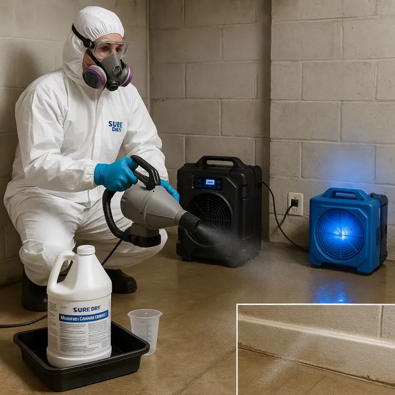 Sanitization and Odor Removal process in East Hampton, VA