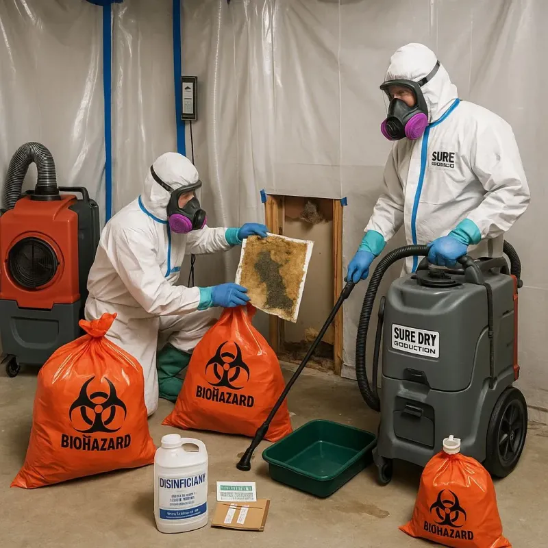 Contaminated Water Handling Protocols process in East Hampton, VA